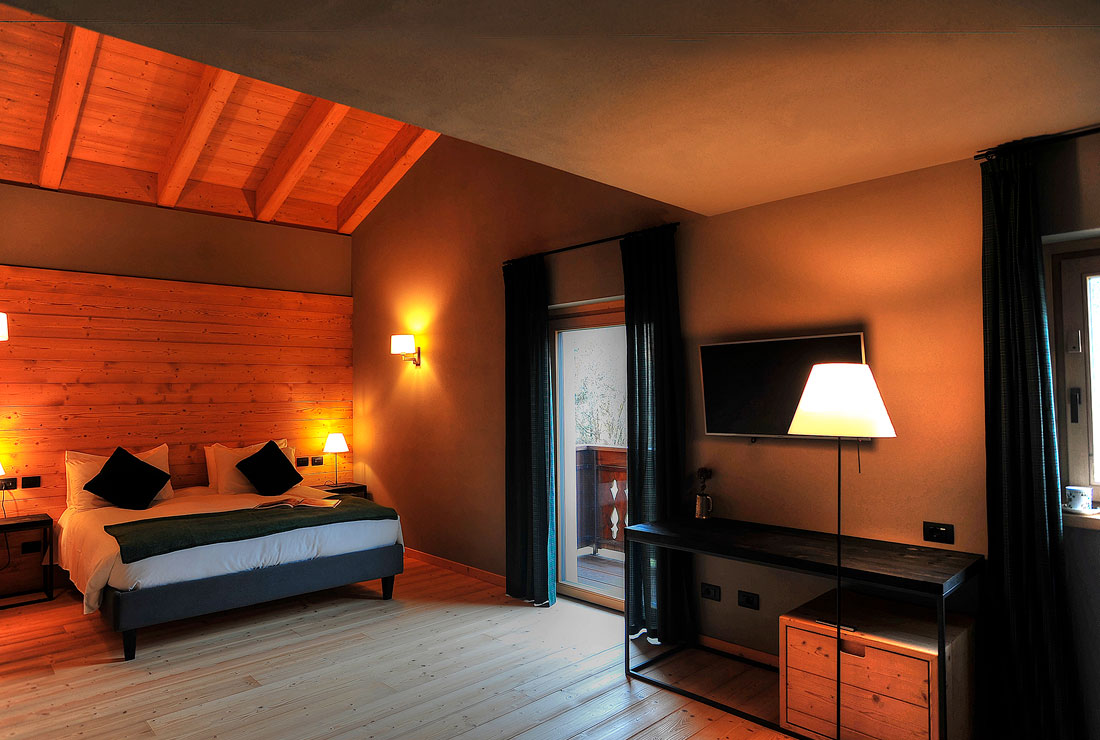 Suite di 30 metri quadrati all'Alpi & Golf in Valtellina