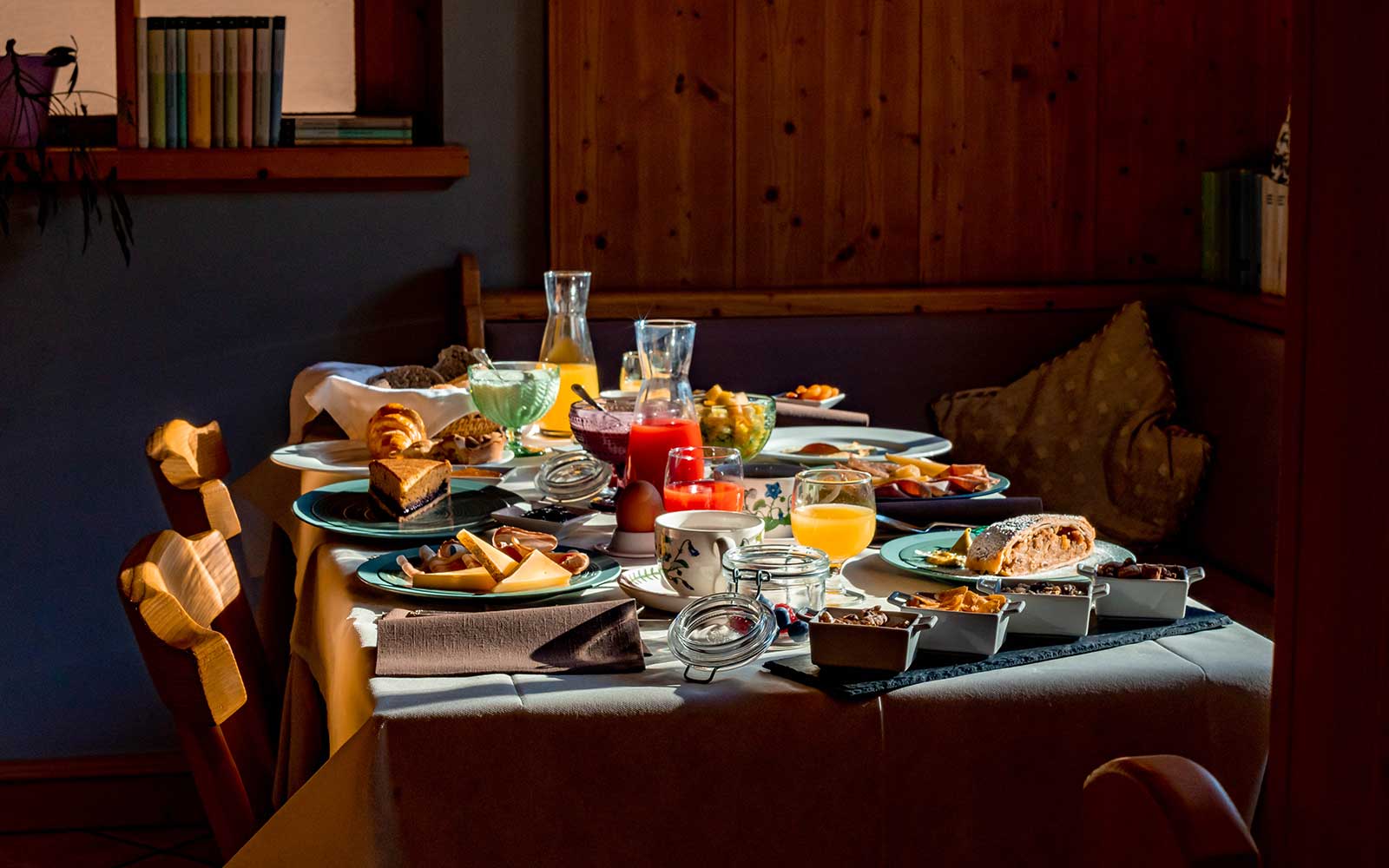Dettaglio breakfast4 Alpi & Golf in stile Alpino